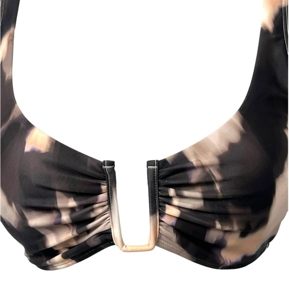 Shade & Shore Multicolored U Shaped Bikini Top - Size M (8-10) - Picture 3 of 13